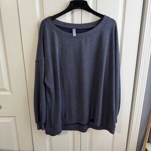 Marika blue sweatshirt size 3X